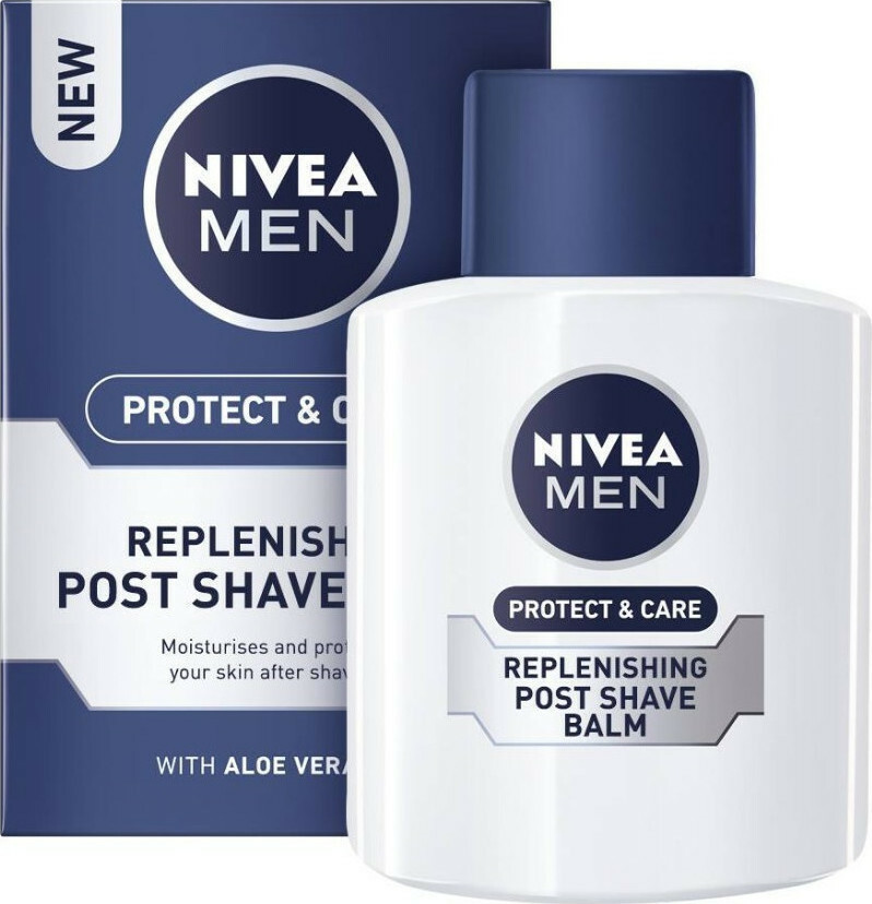20201118142816_b613eb5f Nivea Protect & Care Moisturizing After Shave Balm with Aloe Vera 100ml - Image 1