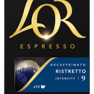 L'OR Κάψουλες Decafeine Ristretto Decaffeinato Συμβατές με Μηχανή Nespresso 10caps