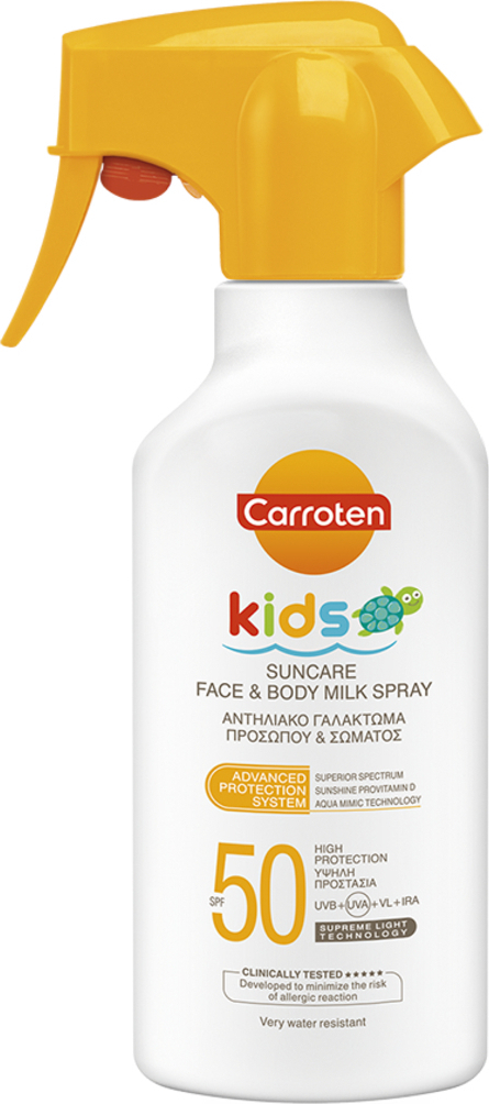 20210716111252_8966f98e Kids Suncare Face & Body Milk Spray SPF50 300ml - Image 1