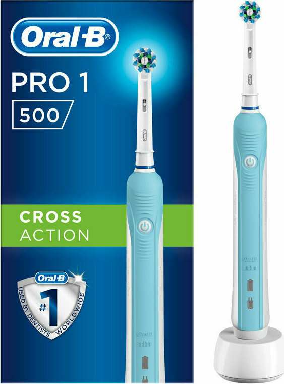 20211011123046_8ebfc4e5 Oral-B Pro 1 500 Cross Action Ηλεκτρική Οδοντόβουρτσα - Image 1