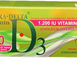 Medichrom Bio Extra Delta Vitamin D3 1200iu 60 ταμπλέτες