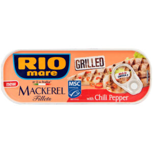 Rio Mare Σκουμπρί Φιλέτο ChILLI Pepper 120gr
