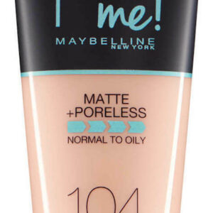 Maybelline Fit Me Matte + Poreless Foundation 104 Soft Ivory 30ml