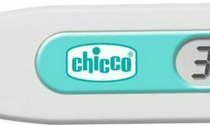 Chicco Digi Baby 09059 Ψηφιακό Θερμόμετρο Μασχάλης Κατάλληλο για Μωρά Τιρκουάζ με Splash