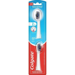 Colgate Sonic Slim Tip battery-operated toothbrush refill soft blister 2pieces