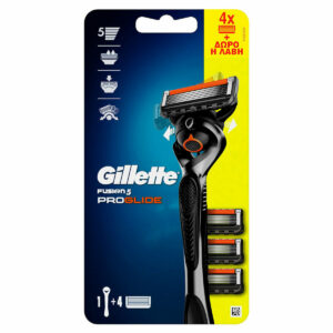 Gillette Fusion 5 Proglide Razors Ξυραφάκια Πολλαπλών Χρήσεων 4τμχ