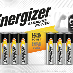 Energizer Power Αλκαλικές Μπαταρίες AA 1.5V 8τμχ