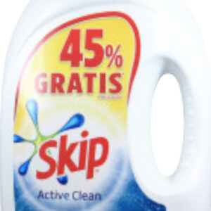 Skip Active Clean Υγρό Απορρυπαντικό Ρούχων 60 Μεζούρες 3L
