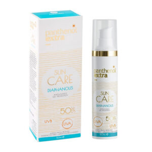 Medisei Panthenol Extra Αδιάβροχο Αντηλιακό Gel Προσώπου SPF50 50ml