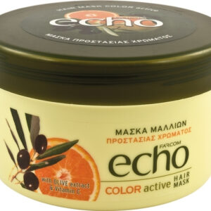 Farcom Echo Active Hair Mask Εκχύλισμα Ελιάς & Βιταμίνη C 250ml