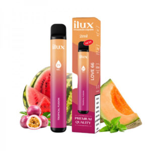 ilux Tropical Fusion Disposable Pod Kit 2ml με Ενσωματωμένη Μπαταρία 900 Puffs 20mg