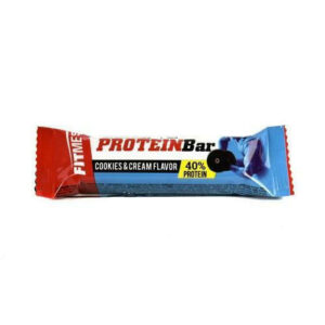 Korona-M FitMeUp Protein Μπάρα με 40% Πρωτεΐνη & Γεύση Cookies & Cream 60gr
