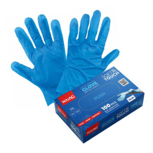NitrAG Soft Touch Γάντια Χωρίς Πούδρα σε Μπλε Χρώμα 100τμχ