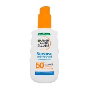 Garnier Ambre Solaire Sensitive Advanced Αντηλιακή Λοσιόν για το Σώμα SPF50 σε Spray 150ml