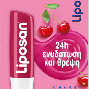 Liposan Cherry Shine Blister Lip Balm με Χρώμα 4.8gr