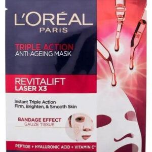 L'Oreal Paris Revitalift Laser X3 Triple Action Μάσκα Προσώπου για Αντιγήρανση / Σύσφιξη 28gr