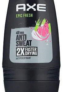 Axe Epic Fresh Anti Sweat Αποσμητικό 48h σε Roll-On 2x50ml