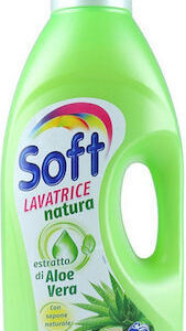 Soft Υγρό Απορρυπαντικό Ρούχων Aloe Vera 45 Μεζούρες 2.25LT