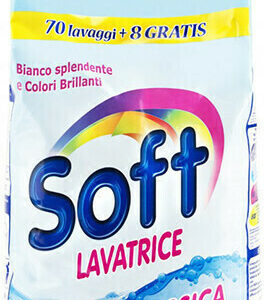 Soft Classic Απορρυπαντικό Ρούχων σε Σκόνη 78 Μεζούρες