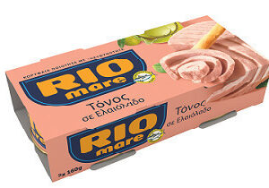 Τόνος Σε Ελαιόλαδο Rio Mare (2x160 g)
