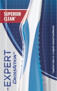 Oral-B Pro Expert Anti-Placa 40 Γαλάζιο-Λευκό Medium Μπλε