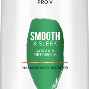 Pantene Pro-V Smooth & Silk Σαμπουάν Λείανσης για Φριζαρισμένα Μαλλιά 2x360ml