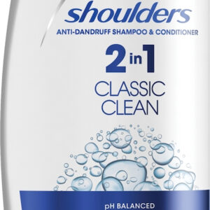 Head & Shoulders 2in1 Classic Clean Σαμπουάν κατά της Πιτυρίδας για Όλους τους Τύπους Μαλλιών (2x360ml) 720ml