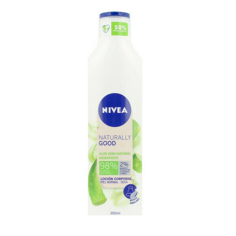 20240104111444_85d98aa0 Nivea Naturally Good Natural Aloe & Hydration Natural Aloe & Hydration Ενυδατική Lotion Σώματος με Aloe Vera 350ml - Image 1