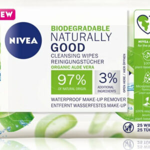 Nivea Μαντηλάκια Ντεμακιγιάζ Naturally Good 25τμχ