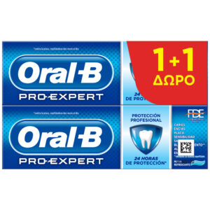 Oral-B Pro Expert Professional Protection Οδοντόκρεμα για Ευαίσθητα Δόντια , Ουλίτιδα , Πλάκα & Τερηδόνα 2x75ml