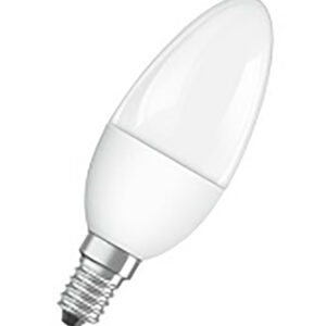 Osram Λάμπα LED για Ντουί E14 και Σχήμα C37 Θερμό Λευκό 470lm 326453
