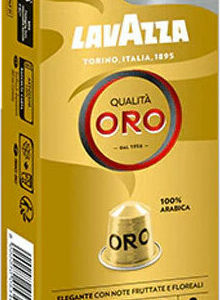 Lavazza Κάψουλες Espresso Qualita Oro Συμβατές με Μηχανή Nespresso 10caps