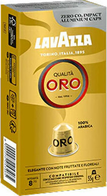 Lavazza Κάψουλες Espresso Qualita Oro Συμβατές με Μηχανή Nespresso 10caps - Image 1