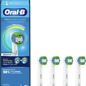 Oral-B Precision Clean CleanMaximiser Value Pack Ανταλλακτικές Κεφαλές για Ηλεκτρική Οδοντόβουρτσα 4τμχ