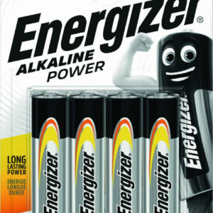 Energizer Power Αλκαλικές Μπαταρίες AA 1.5V 4τμχ