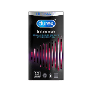 Durex Προφυλακτικά Intense με Ραβδώσεις 12τμχ