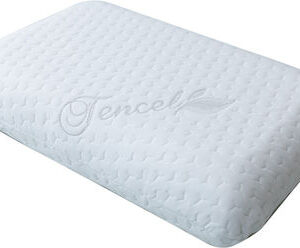 Como felt & wadding producers Tencel Μαξιλάρι Ύπνου Memory Foam Ανατομικό Μέτριο 40x60x12cm
