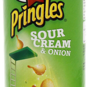 Pringles Πατατάκια με Γεύση Sour Cream & Κρεμμύδι 165gr