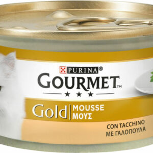Purina Gourmet Gold Γαλοπούλα Mousse 85gr