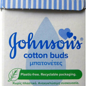 Johnson & Johnson Μπατονέτες σε Ανακυκλώσιμη Συσκευασία 100τμχ