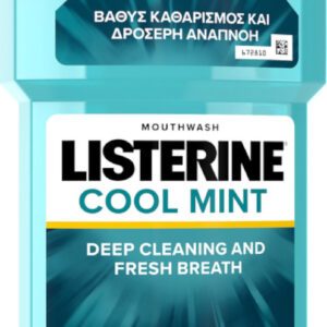 Listerine Cool Mint Στοματικό Διάλυμα κατά της Πλάκας και της Κακοσμίας 500ml