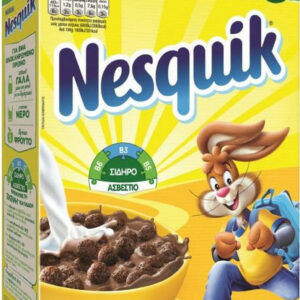 Nestle Δημητριακά Σίτου Nesquik Σοκολάτας Ολικής Άλεσης 375gr