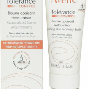 Avene Tolerance Control 48ωρο Ενυδατικό Balm Προσώπου για Ξηρές Επιδερμίδες 40ml
