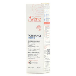 Avene Tolerance Hydra-10 48ωρη Ενυδατική Κρέμα Προσώπου με Υαλουρονικό Οξύ 40ml