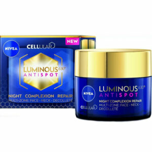 Nivea Cellular Luminous 630 Anti Spot Κρέμα Προσώπου Νυκτός για Ενυδάτωση, Αντιγήρανση & Ατέλειες με Υαλουρονικό Οξύ 50ml