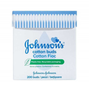 Johnson & Johnson Μπατονέτες Χωρίς Πλαστικό σε Ανακυκλώσιμη Συσκευασία Johnson's Johnson's (200τεμ)