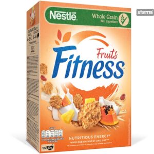 Nestle Νιφάδες Fitness & Fruits Ολικής Άλεσης 375gr