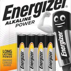 Energizer Power Αλκαλικές Μπαταρίες AAA 1.5V 4τμχ