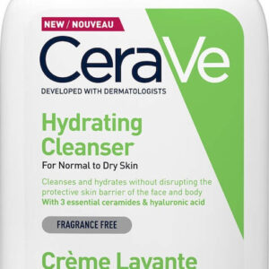 CeraVe Hydrating Normal To Dry Skin Cleanser Cream 236ml