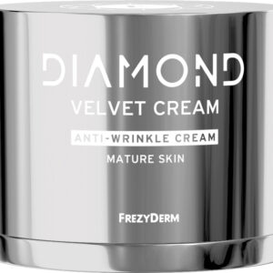 Frezyderm Diamond Velvet Κρέμα Προσώπου για Ενυδάτωση, Αντιγήρανση & Σύσφιξη με Υαλουρονικό Οξύ 50ml